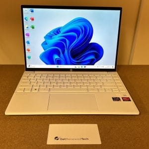 HP Pavilion Aero 13-be0xxx (in White) Ultrabook - Ryzen 5 5600U with Radeon Graphics - 8GB RAM - 256GB SSD - 13" Screen with Windows 11 Pro and Office 2021 Professional Plus