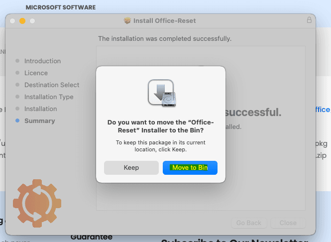 Finish Uninstall