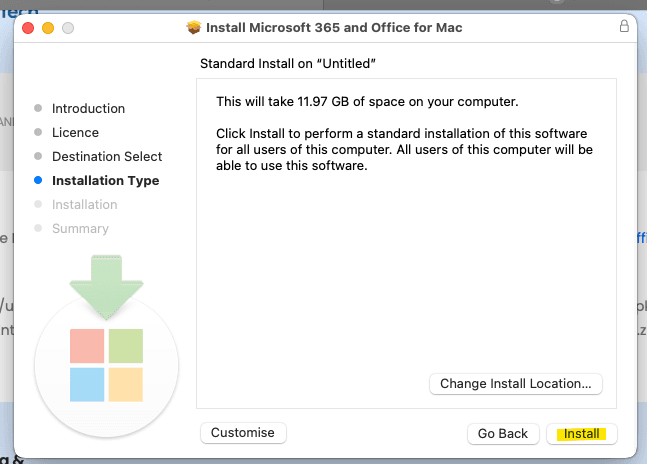 Install Office