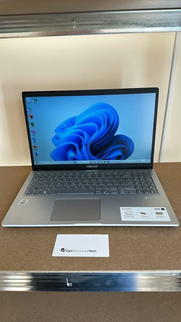 Asus X515J - Intel Core I3-1005G1 - 8GB RAM - 256GB SSD - 15.6" Screen with Windows 11 Home and Office 2021 Professional Plus - main product image
