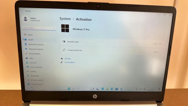 HP 14s-fq1005na - AMD Ryzen 7 5700U with Radeon Graphics - 8GB RAM - 512GB SSD - 14" Screen with Windows 11 Pro and Office 2021 Professional Plus - product detail image 4 of 8