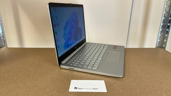 HP 14s-fq1005na - AMD Ryzen 7 5700U with Radeon Graphics - 8GB RAM - 512GB SSD - 14" Screen with Windows 11 Pro and Office 2021 Professional Plus - product detail image 6 of 8