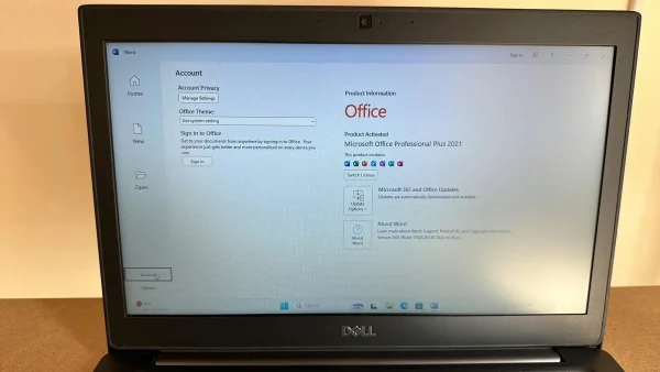 Dell Latitude 7290 - Intel Core i7-8650U - 16GB RAM - 256GB SSD - 12.5" Screen with Windows 11 Pro and Office 2021 Professional Plus - product detail image 8 of 8