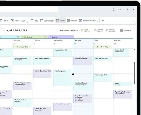 Office 2021 Home and Business for macOS - Outlook calendar and email